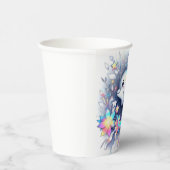 Adorable Cartoon Dolphin Babydusche Pappbecher (Rechts)