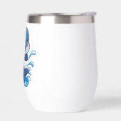 "Adorable Cartoon Dolphin Splashing in Joy" (Links)