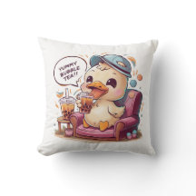Adorable Cartoon Duck: Cosy, Kawaii Vibes