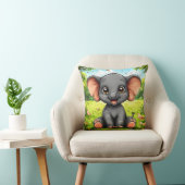 Adorable Cartoon Elephant Kissen (Stuhl )