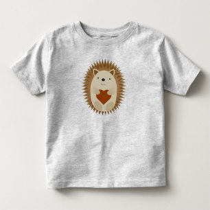 Adorable Cartoon Igel Holen eines Herzens Kleinkind T-shirt