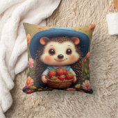 Adorable Cartoon Igel Kissen (Decke)