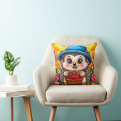Adorable Cartoon Igel Kissen (Stuhl )