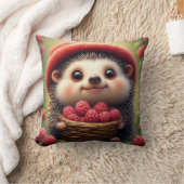 Adorable Cartoon Igel Kissen (Decke)