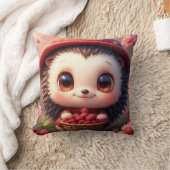 Adorable Cartoon Igel Kissen (Decke)