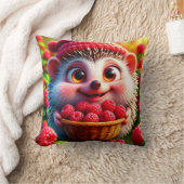 Adorable Cartoon Igel Kissen (Decke)