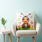 Adorable Cartoon Ladybug Kissen (Stuhl )