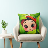 Adorable Cartoon Ladybug Kissen (Stuhl )