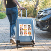 Adorable Cartoon Niedliche Hundaufkleber Aufkleber (Koffer Insitu)