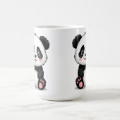 Adorable Cartoon Panda Kaffeetasse (Mittel)