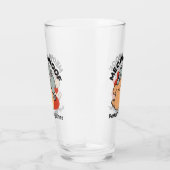 Adorable Cat and Dog Hug - Meow & Woof Design Glas (Rechts)