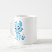 Adorable Cat Cartoon Kaffeetasse (Vorderseite Links)