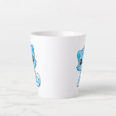 Adorable Cat Cartoon Milchtasse (Vorderseite)