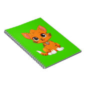 Adorable Cat Cartoon Notizblock (Rechte Seite)