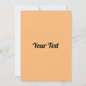 Adorable Cat Couple Einladung (Rückseite)