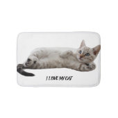 Adorable Cat Design Bath Mat Badematte (Vorderseite)