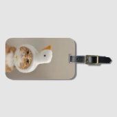 Adorable Cat Gepäckanhänger (Vorderseite (Horizontal))