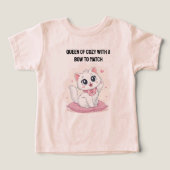 Adorable Cat Graphic Tee for Kids & Animal Lovers (Design Vorderseite)