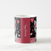 Adorable Cat in Disguise - Purfekt Valentingenuss Kaffeetasse (Mittel)