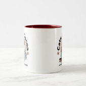 Adorable Cat in Tasse Holiday Design - Katze & Kak (Mittel)