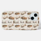 Adorable Cat iPhone 15 Phone Case (Rückseite (Horizontal))