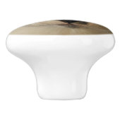 Adorable Cat Keramikknauf (Seitenansicht)