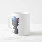 Adorable Cat Mug Kaffeetasse (Vorderseite Links)