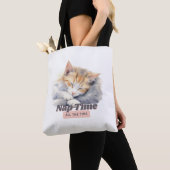 Adorable Cat "Nickerchen Time All Time" Tasche (Von Nahem)
