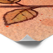 Adorable Cat Paar ästhetische dekorative Malerei Poster (Ecke)