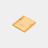 Adorable Cat Personalisiert Post-it-Notizen Post-it Klebezettel (angewinkelt)