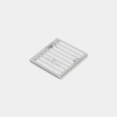 Adorable Cat Personalisiert Post-it-Notizen Post-it Klebezettel (angewinkelt)