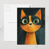 Adorable Cat Postkarte (Vorne/Hinten)