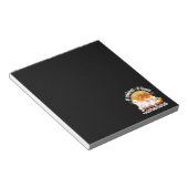 Adorable Cat Relaxen in der Sonne - Sommergäste Notizblock (angewinkelt)