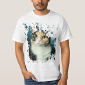 Adorable Cat T-Shirt (Vorderseite)