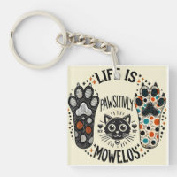 Adorable Cat-Themed Illustration