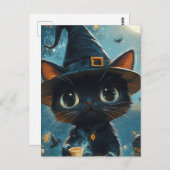 Adorable Cat Witz Postkarte (Vorne/Hinten)