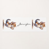 Adorable Cat Yoga Mat Yogamatte (Rückseite (Horizontal))