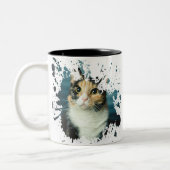 Adorable Cat Zweifarbige Tasse (Links)