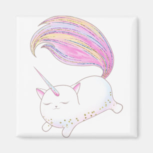 Adorable Caticorn Magnet
