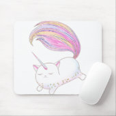 Adorable Caticorn Mousepad (Mit Mouse)
