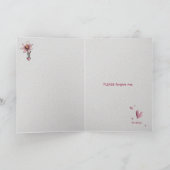 Adorable Cats Apology Greeting Card Karte (Innenseite)