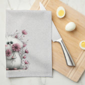 Adorable Cats Meow Kitchen Towel Geschirrtuch (Viertel Falte)