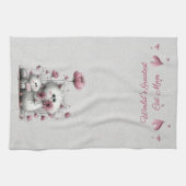 Adorable Cats Meow Kitchen Towel Geschirrtuch (Horizontal)