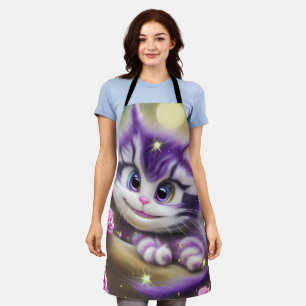 Adorable Cheshire Kitten Schürze