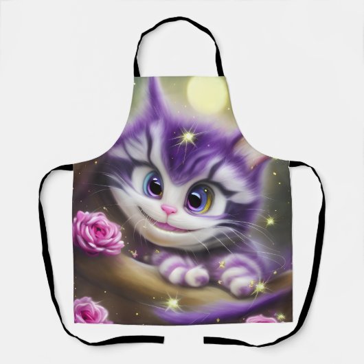 Adorable Cheshire Kitten Schürze (Vorderseite)