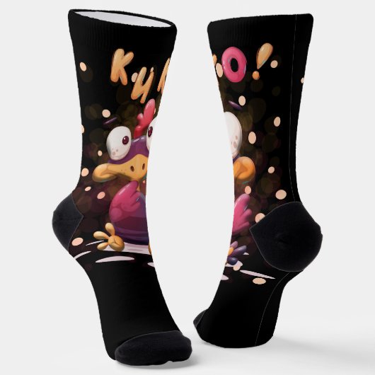 Adorable Chick - Niedlich und charmant Socken (Gewinkelt)