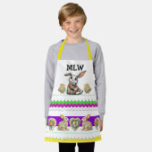 Adorable Child's OsterSchürze Schürze (Getragen)