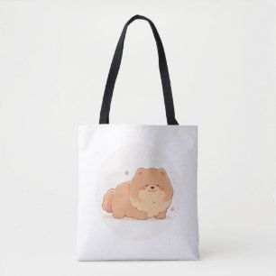 Adorable Chow Chow Classic T - Shirt (10) Tasche
