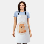 Adorable Chow Chow Classic T - Shirt (2) Schürze (Getragen)