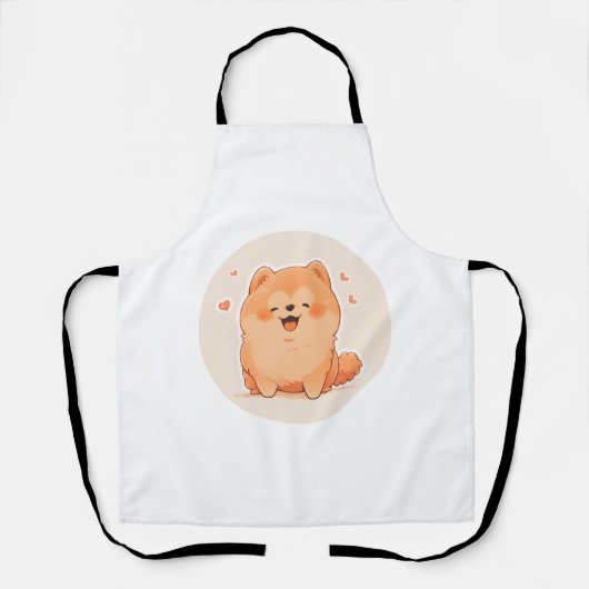 Adorable Chow Chow Classic T - Shirt (2) Schürze (Vorderseite)